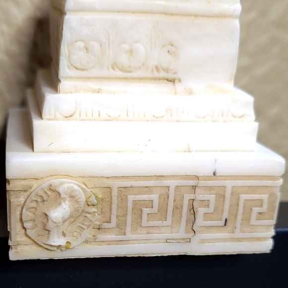 Apollo Alabaster Statue Greek God of Sun, Prophecy, Healing, Arts - Picture 4 of 6